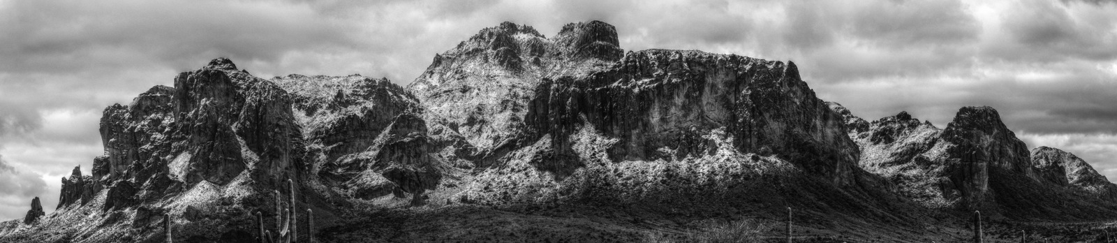 Rare Snow in the Superstitions Mtns of the Sonoran Desert | Shutterbug